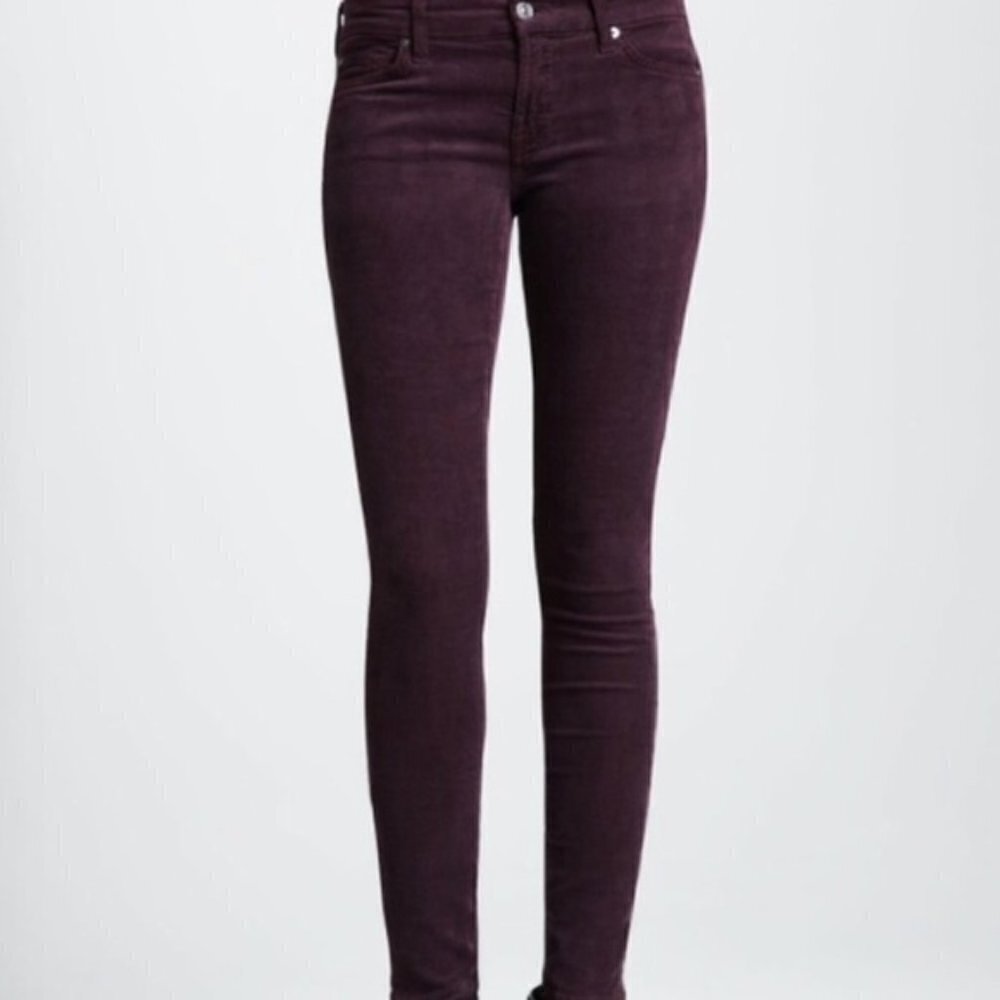 Free People Corduroy Skinny Leg Pants
